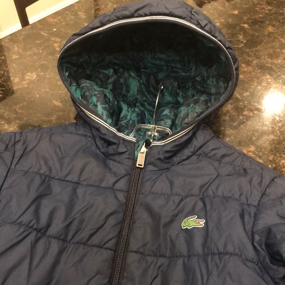 Lacoste Reversible Puffer Jacket 